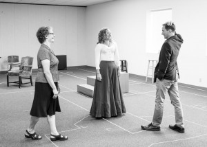 JoAnn Johnson, Dana Millican, Chris Harder. The Turn of the Screw, Portland Shakespeare Project. Photo Russell J. Young